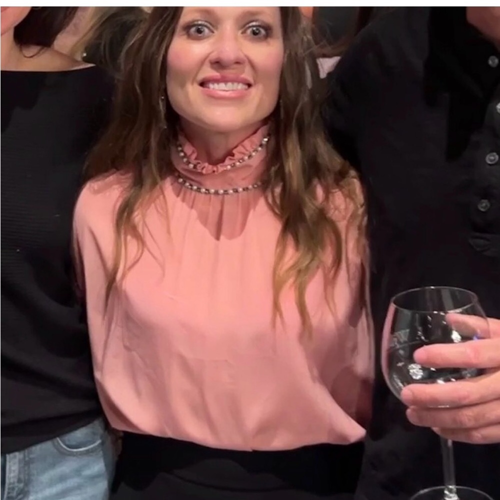 Gucci Soft Pink Blouse